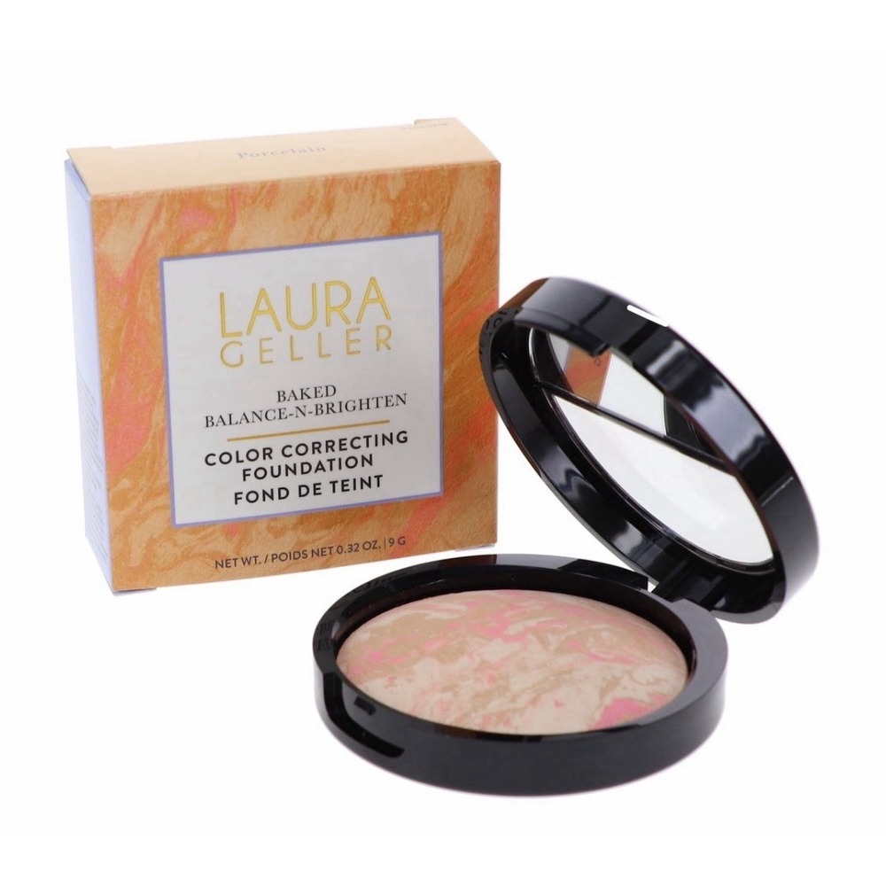 Laura Geller Baked Balance-n-Brighten Color Correcting Foundation - Porcelain